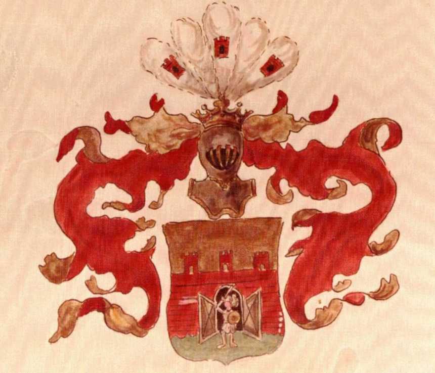 Dzierzanowsky coat of arms. Book of Polish Heraldry.