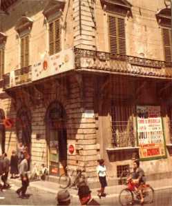 Facade on Corso Garibaldi - Architect and designer Francesco Tadolini (d. 1805)