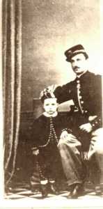 Fig. 1 - Cesare Ruggeri with Paolo I, in 1864