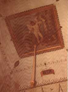 Faenza, Palazzo Laderchi - Ceiling of the square room decorated by Giani.