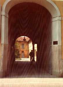 Codogno (Lodi) Palazzo Ruggeri; Hallway of the Great Entrance