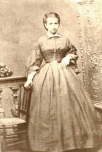 Elisabetta Ruggeri in 1856 (sister of Cesare).