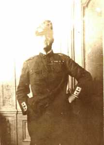 Paolo Primo, General of the Armed Corps. Photograph shot in Paris while he was on a journey to St. Petersburg, via London and the Arctic Circle