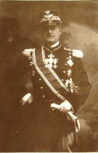 Paolo Primo General of the Armed Force, 1916