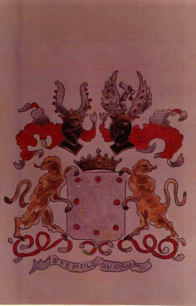 Staël Holstein coat of arms. From Book of General Russian Heraldry - Vol. XIII, p. 18.