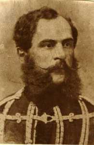 Nicola Stael Holstein, in the uniform of the Hussars of Grodno.