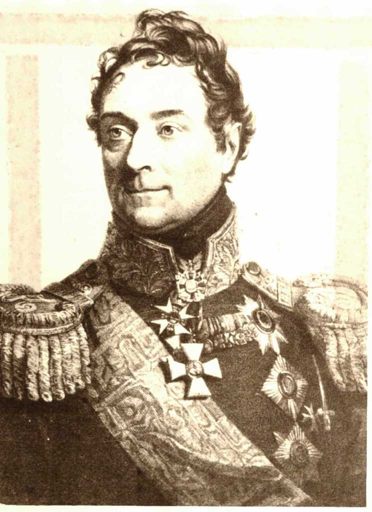Count Alessandro Andrault de Langeron - Marshal of the Russian Empire, Governor of Odessa.