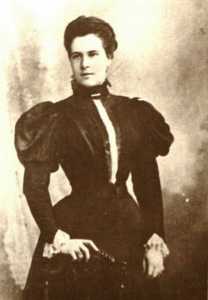 Olga Zweguintov, sister of Sania Ruggeri-Laderchi in 1898